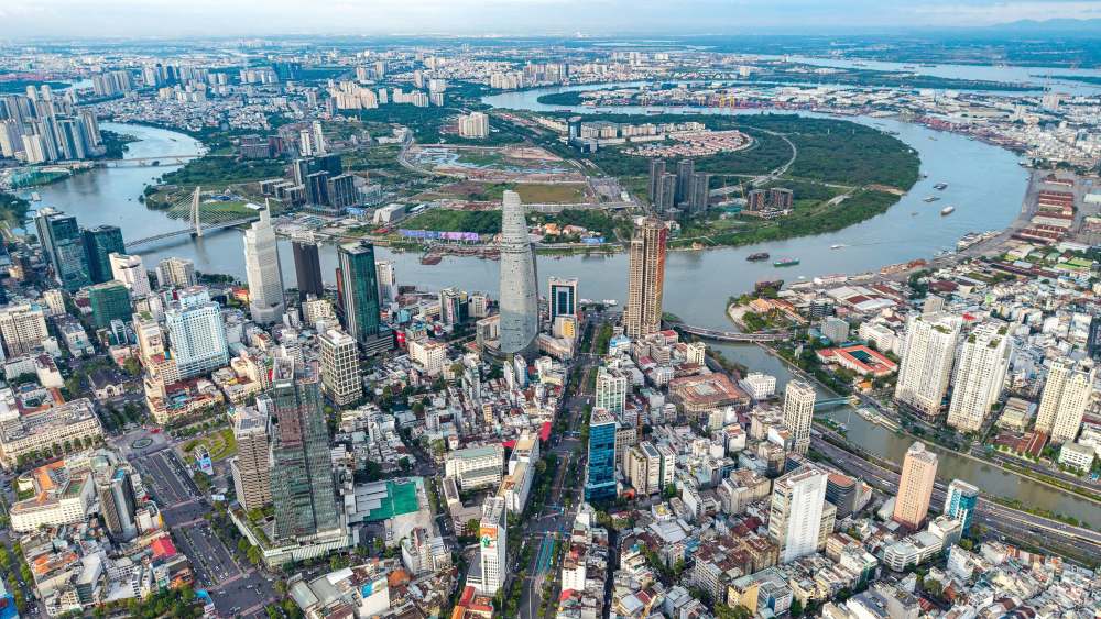 Overview of Ho Chi Minh City today. Photo: Anh Tu