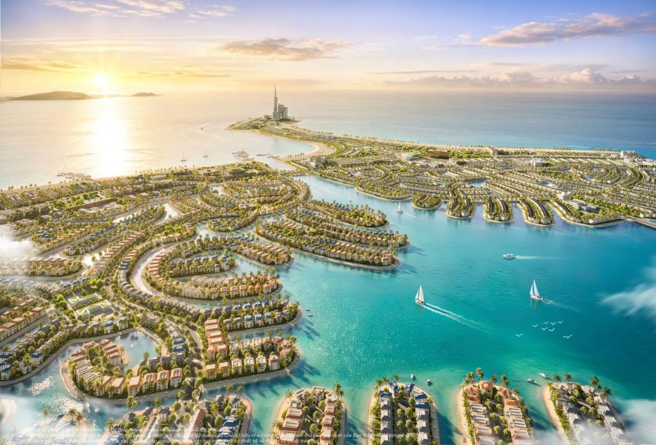 Khu Vịnh Ngọc với 268 căn biệt thự Lagoonia Legacy độc bản.