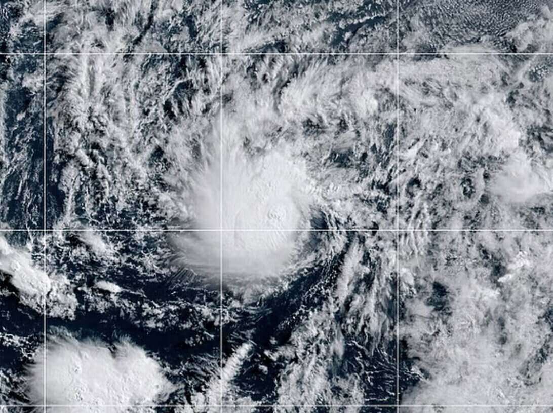Storm Amanda formed on June 3rd in the eastern Pacific. Photo: NOAA