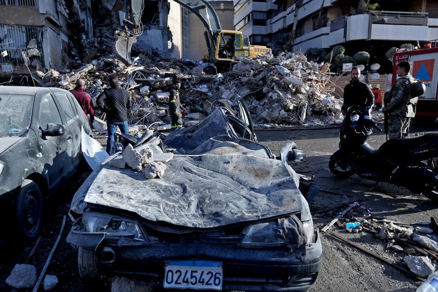 Consequences of an Israeli attack on Lebanon. Photo: Xinhua