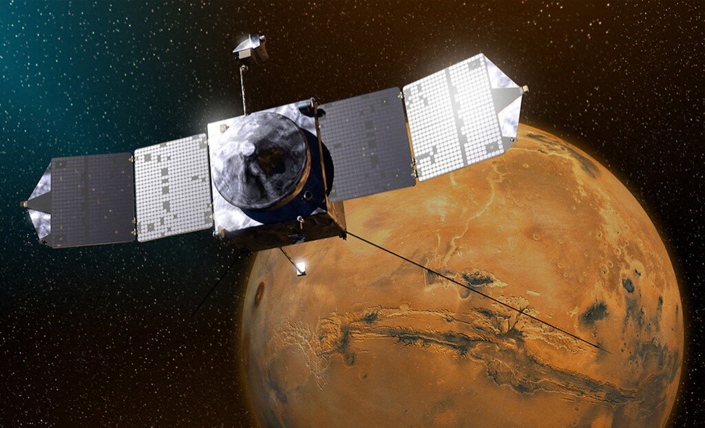 NASA's MAVEN rover lost contact for 6 months. Photo: AFP