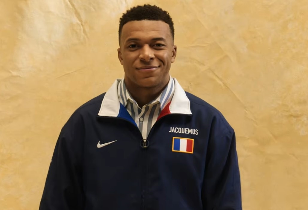 Player Kylian Mbappé. Photo: Cut from video.