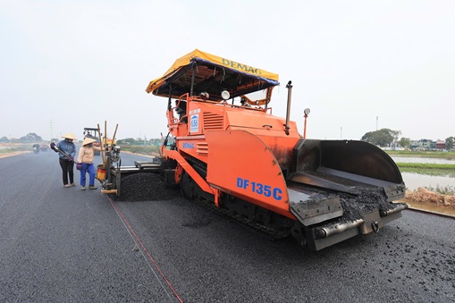 Vành đai 4 đạt tiến độ cao, mục tiêu hoàn thành sớm. Ảnh: Minh Hạnh 