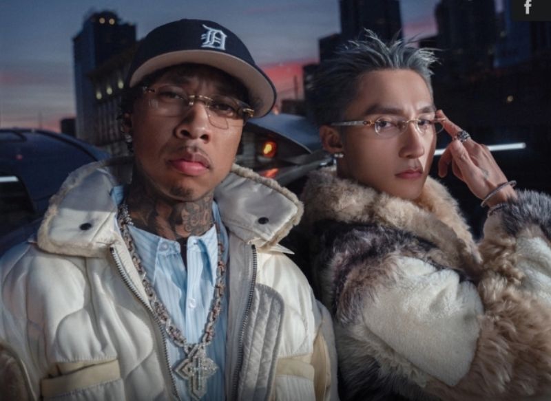 Son Tung and Tyga in the MV Come my way. Photo: NSX