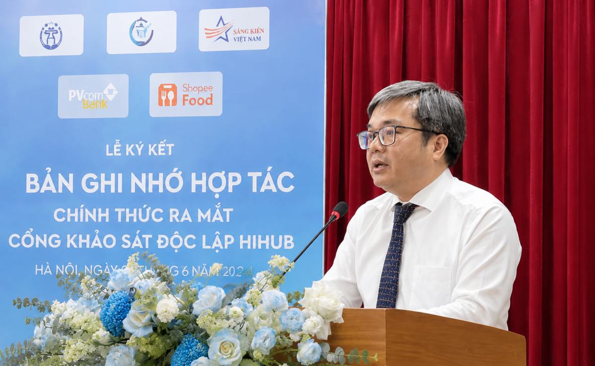 Phó Chủ tịch UBND TP Hà Nội Trương Việt Dũng phát biểu tại sự kiện. Ảnh: Chí Long