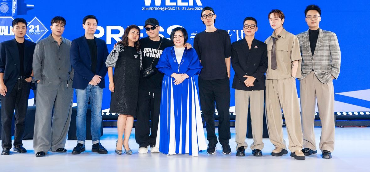 Vietnam International Fashion Week gathers many famous faces. Photo: Organizing Committee.