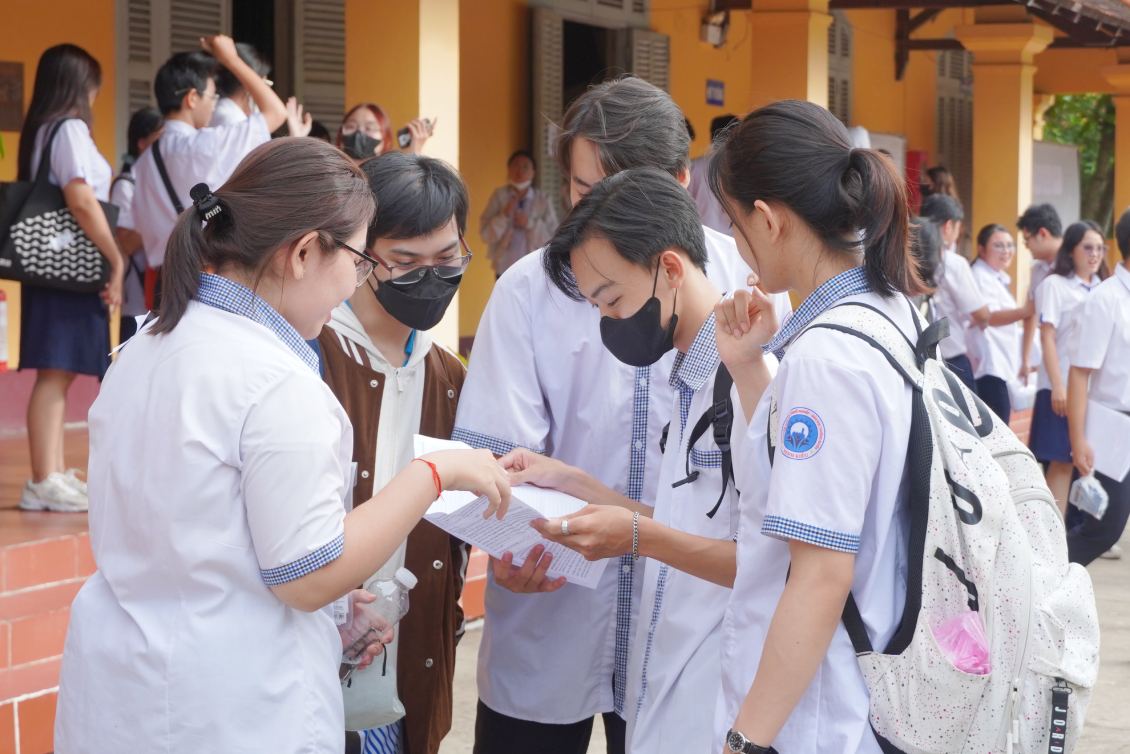 Candidates complete the exam at the 2025 High School Graduation Exam in Can Tho (illustration photo). Photo: Ta Quang