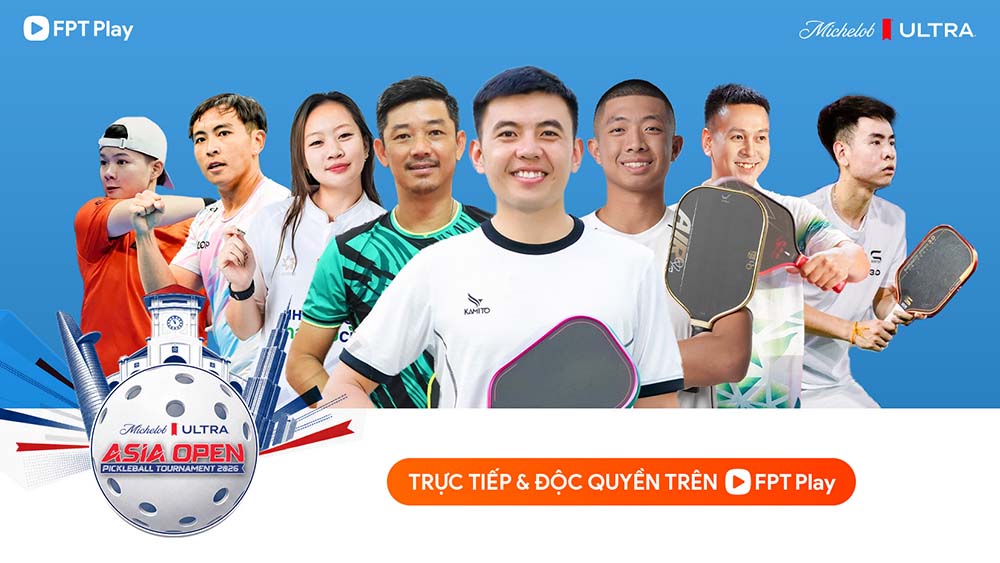Toàn bộ diễn biến giải đấu được phát sóng trên các nền tảng của FPT Play.  Ảnh: FPT Play