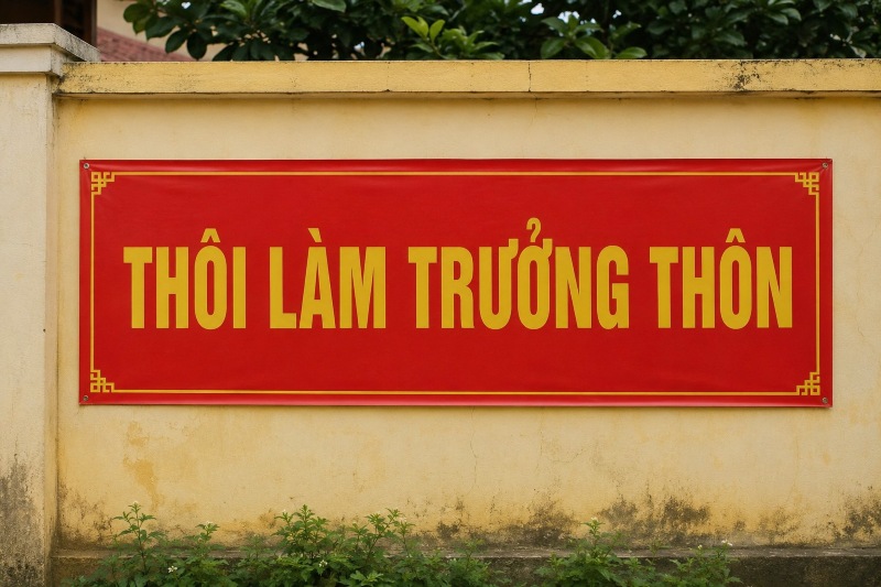 Within 05 working days from the date of receiving the decision approved by the residential community, the commune-level People's Committee shall consider and issue a decision recognizing the result of dismissal from the position of Village Head. Graphics: Nam Duong