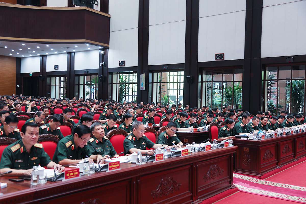 Các đại biểu tham dự hội nghị. Ảnh: Bộ Quốc phòng