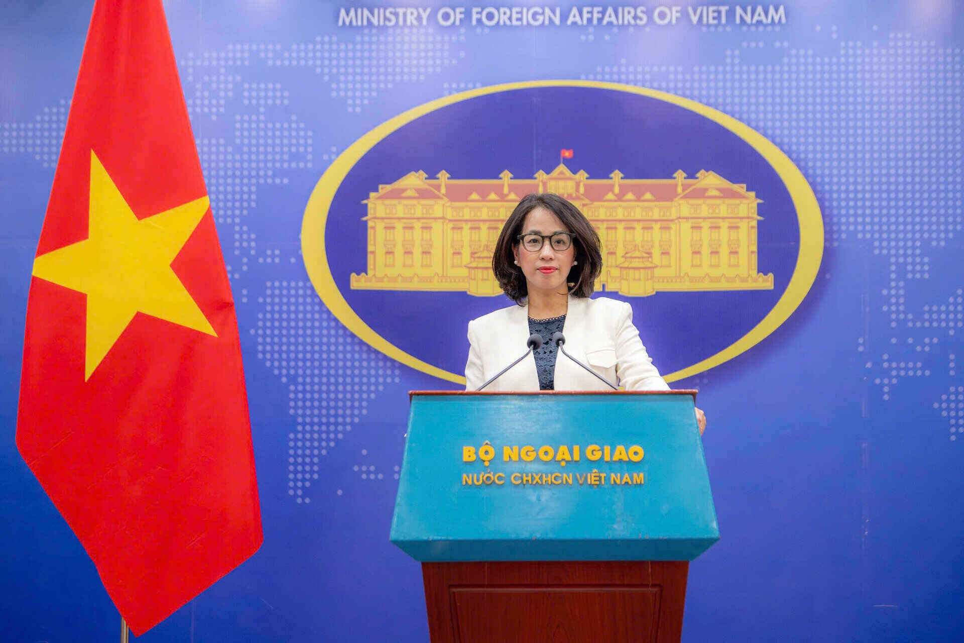 Spokesperson Pham Thu Hang. Photo: Ministry of Foreign Affairs of Vietnam
