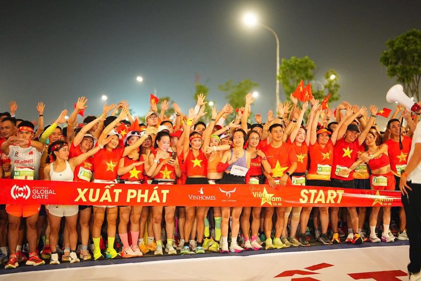 The "Vietnam I am 2026" race deploys the Elite system. Photo: Organizing Committee