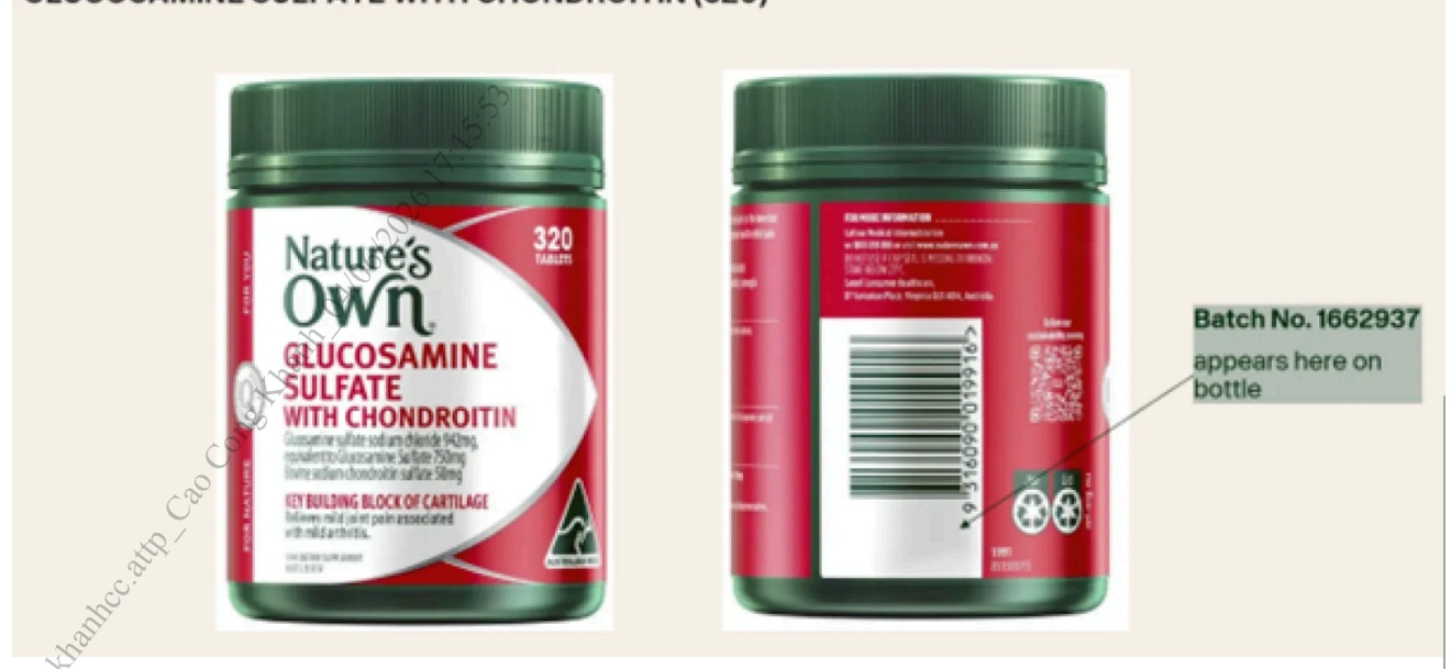 The Ministry of Health urgently reviews 2 Nature's Own products recalled due to the risk of glass fragments. Photo: VFA