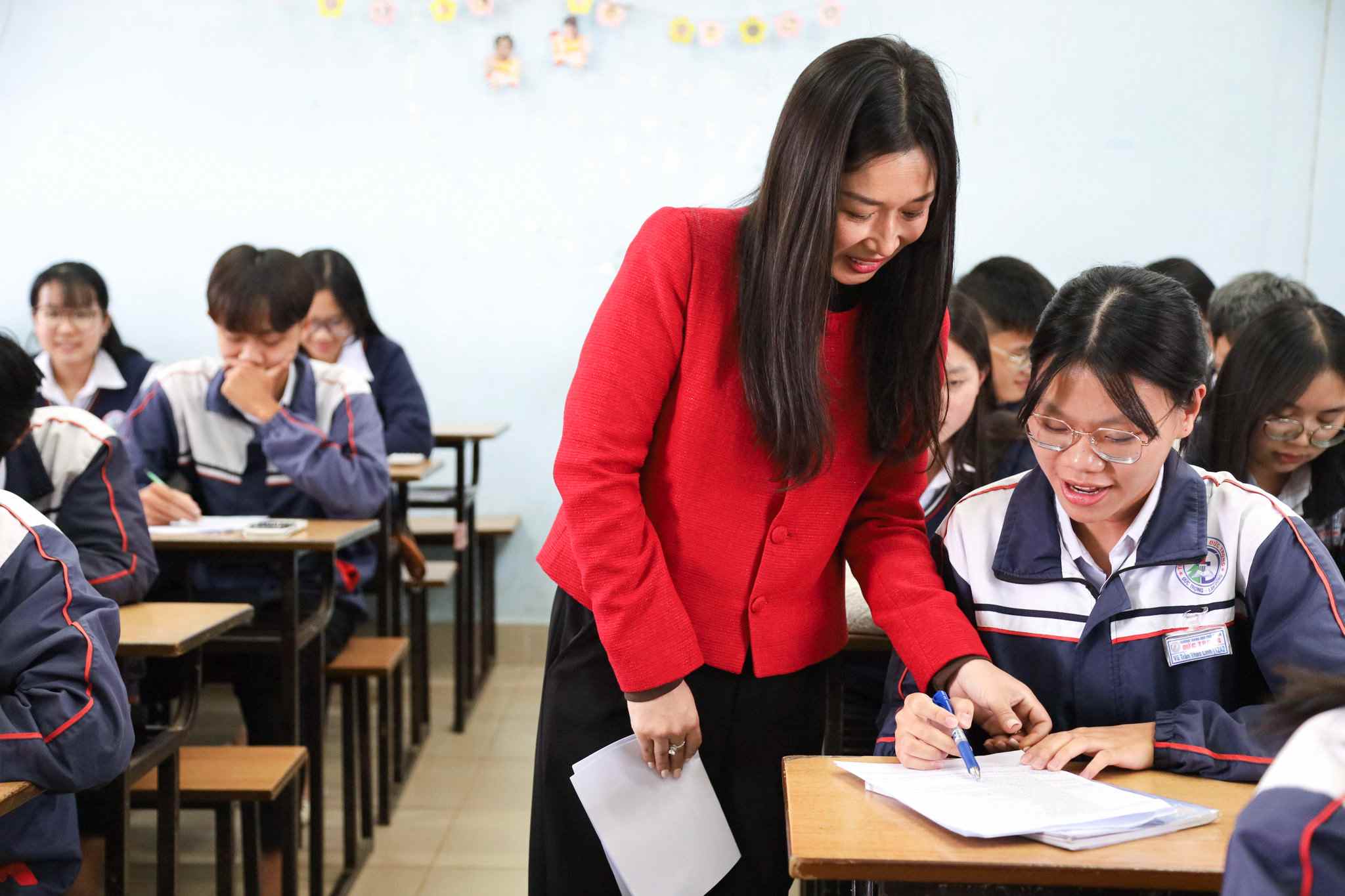 Học sinh Lâm Đồng tập trung ôn luyện sẵn sàng cho Kỳ thi tốt nghiệp THPT năm 2026. Ảnh: Phúc Khánh 