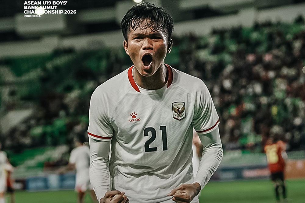U19 Indonesia temporarily ranks second in Group A due to inferior goal difference to U19 Vietnam. Photo: PSSI