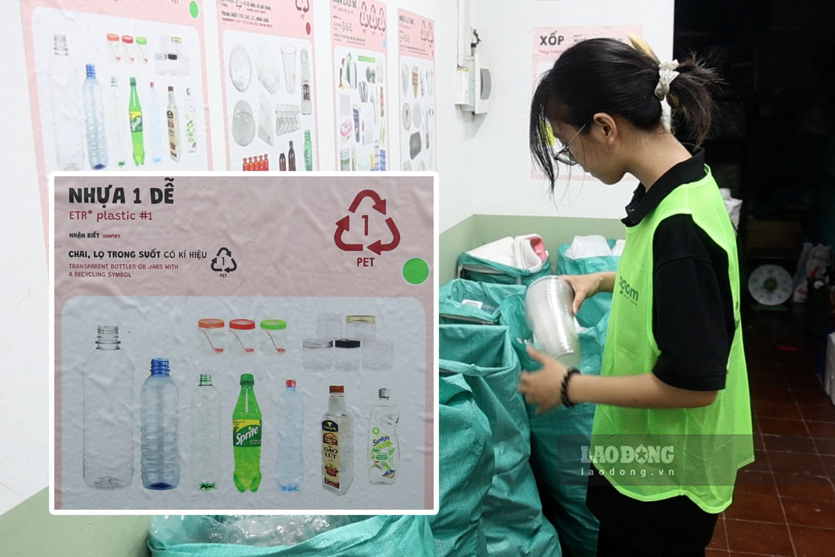 Giving a new life cycle to waste from source-based sorting and recycling activities