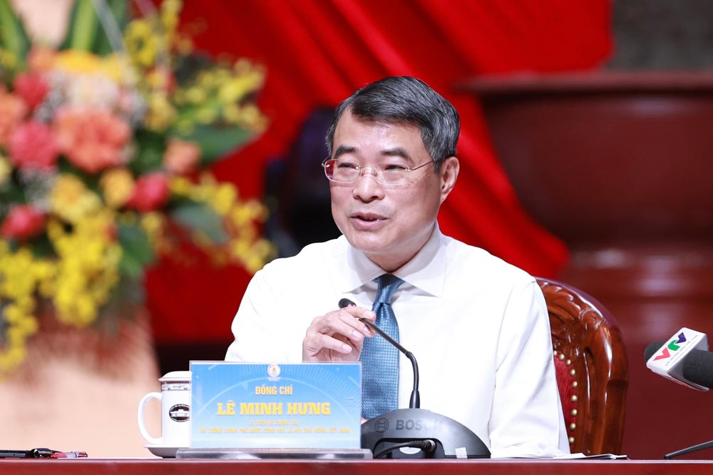 Overview of the 14th Vietnam Trade Union Congress in the afternoon of June 4, 2026. Photo: Hai Nguyen