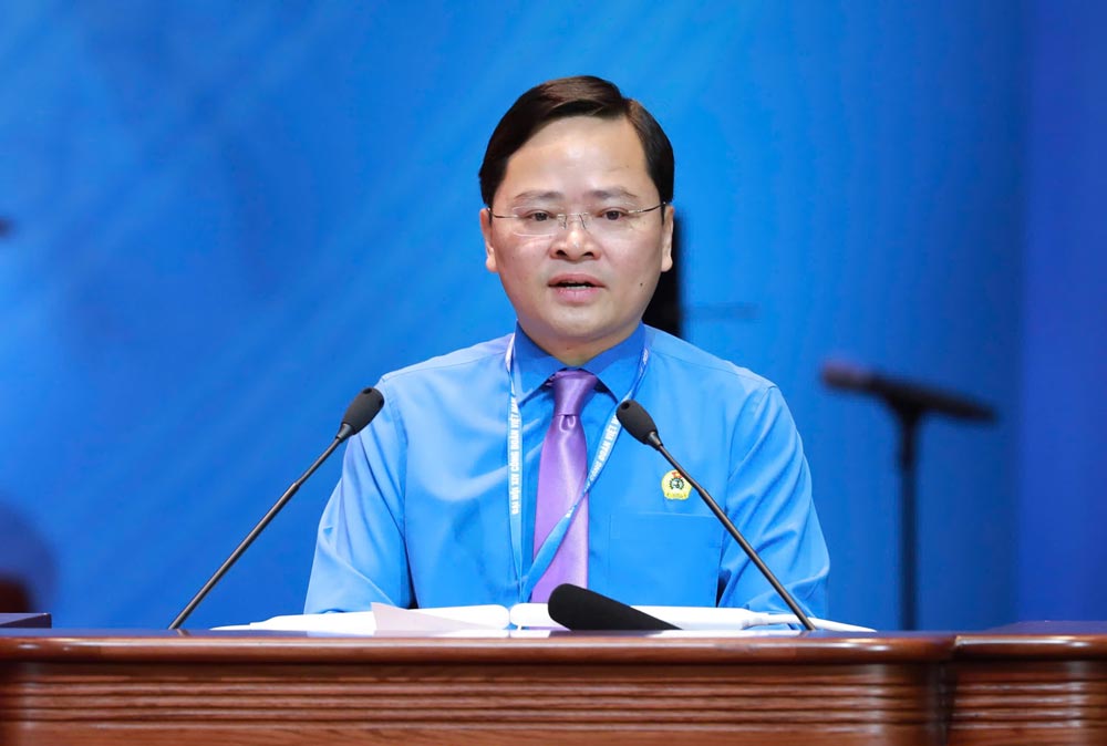 Overview of the 14th Vietnam Trade Union Congress in the afternoon of June 4, 2026. Photo: Hai Nguyen