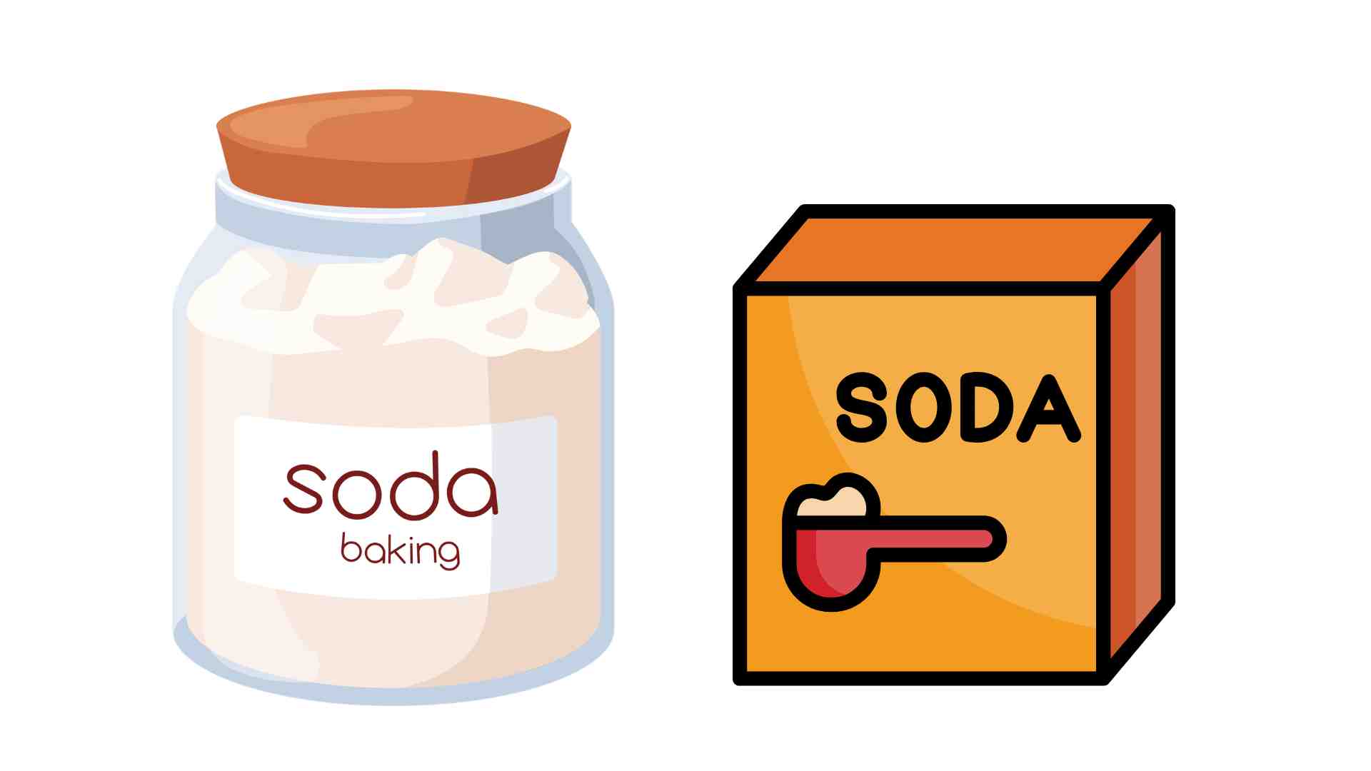 Baking soda helps support the ability to clean plaque in teeth. Graphic photo: Huong Son