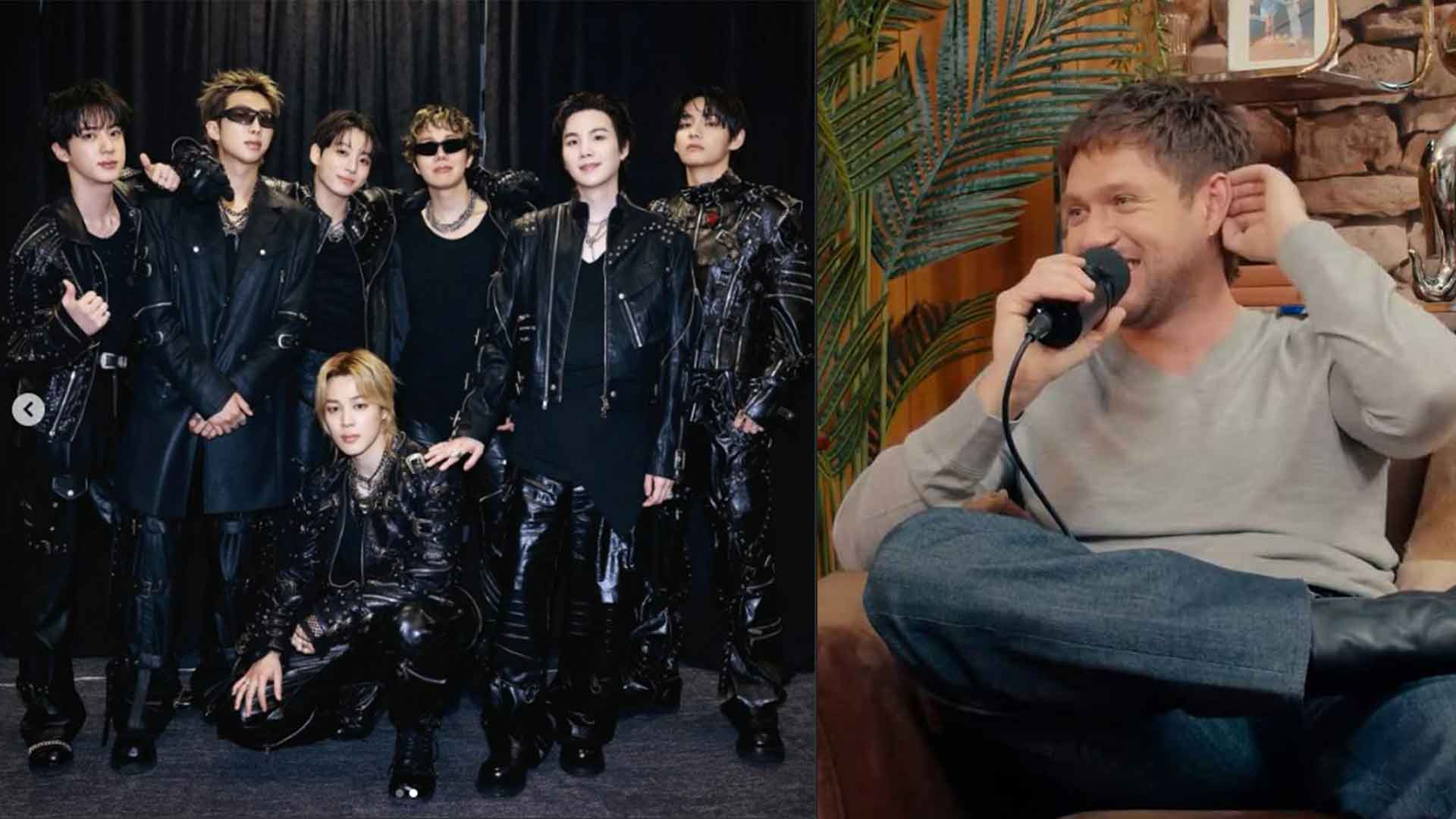 Niall Horan praises BTS, points out the core difference with One Direction. Photo: Lotte/cut from video