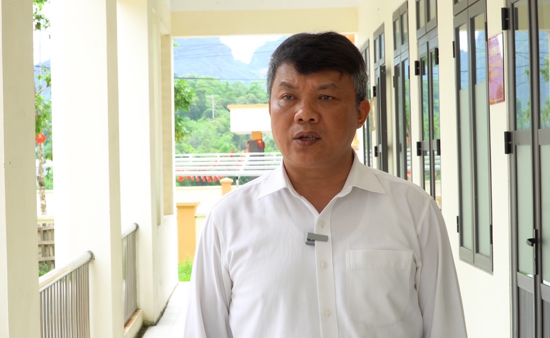 Ông Lê Xuân Hà - Phó Chủ tịch UBND xã Thung Nai, tỉnh Phú Thọ. Ảnh: PV