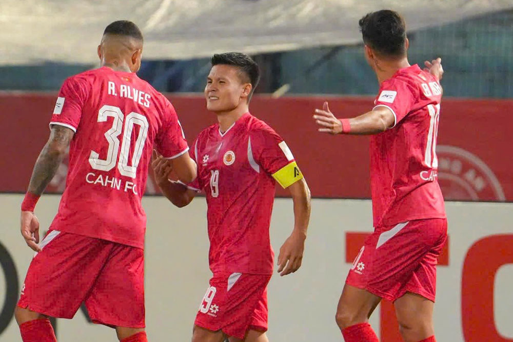 Hanoi Police are considered to have many opportunities to compete for tickets to continue at the ASEAN Club Championship 2026-2027. Photo: CAHN Club