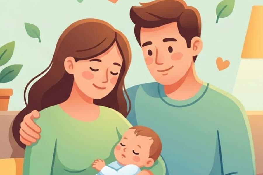Notes to help new parents overcome the early stages of raising children. Graphics: Thien Nhan