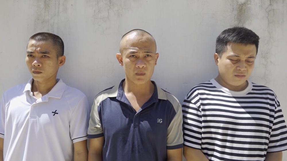 Confession of the ringleader in the line using virtual "pretty girls" to trap men. Photo: Nghe An Police