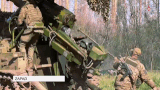 Russian artillery on duty on the battlefield. Photo: Russian Ministry of Defense