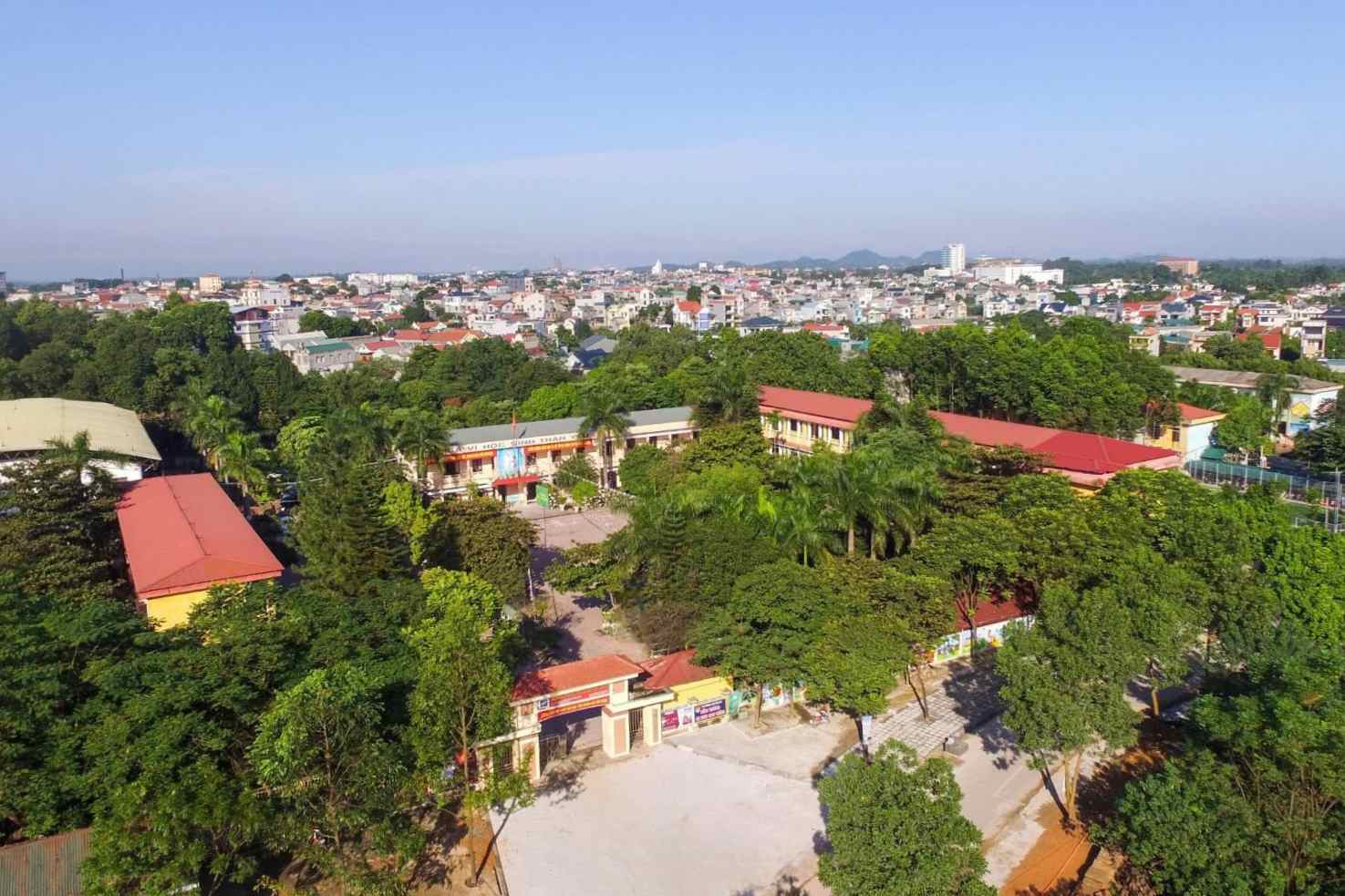 Van Lang Secondary School, Viet Tri ward. Photo: Hoang Nguyen