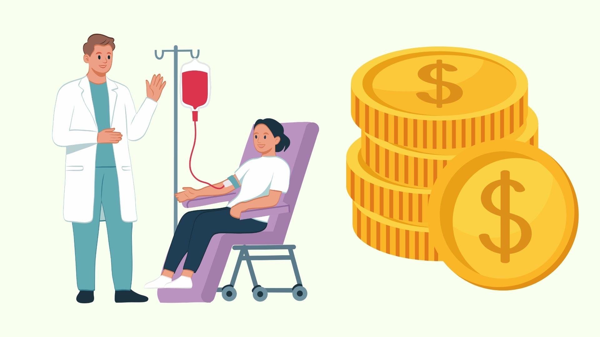 From July 1st, health insurance examinations under 379,500 VND are free of charge. Graphics: Linh Dan