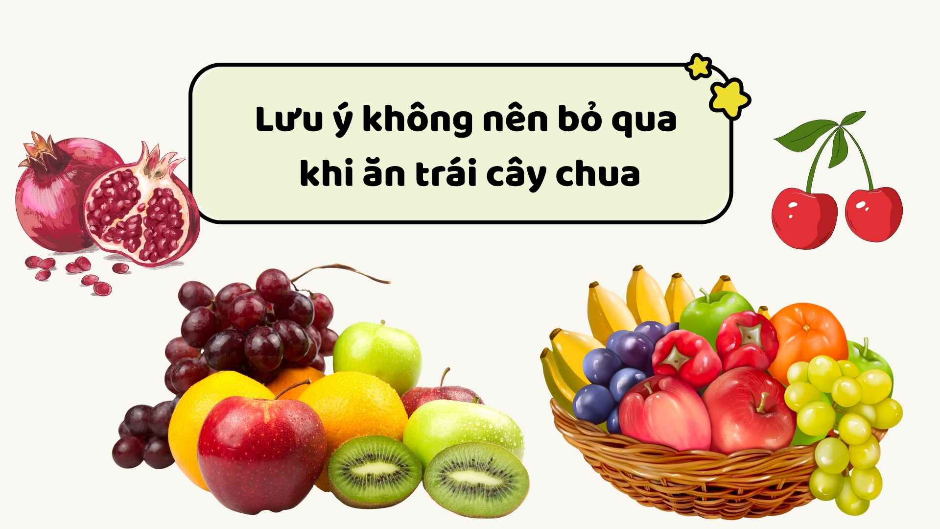 Notas que no debes ignorar al comer fruta agria
