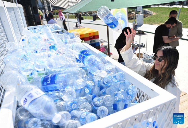 Fans can bring disposable plastic water bottles into the stadium at the 2026 World Cup. Photo: Xinhua