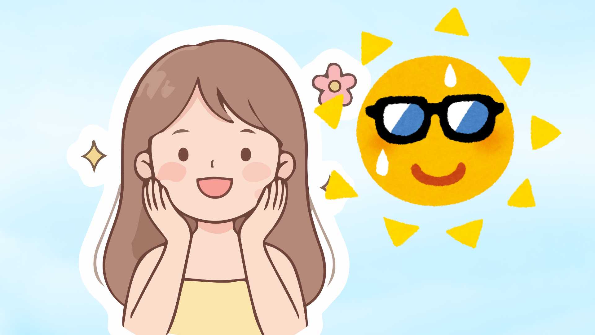 Secrets to healthy and beautiful facial skin care in hot sunny days