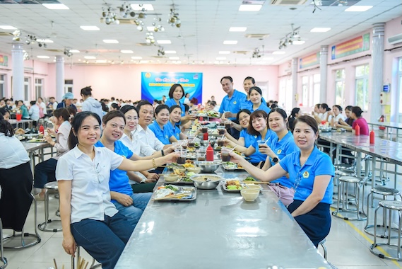 Union members and workers of May 10 Corporation at the 2026 Trade Union Meal. Photo: Grassroots Trade Union