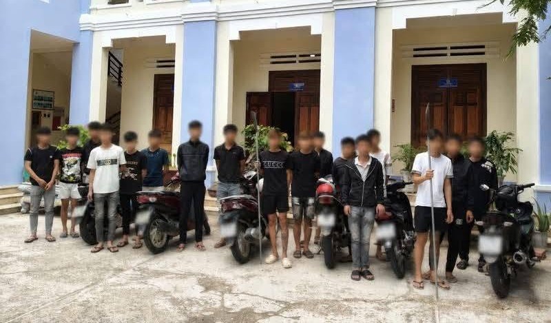 Triệu tập làm việc nhiều đối tượng. Ảnh: ĐVCC