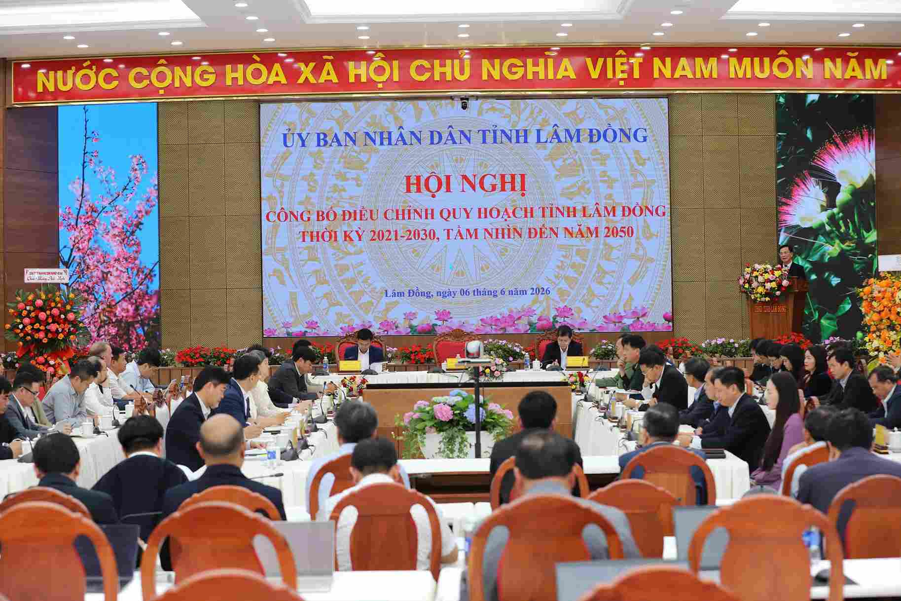 UBND tỉnh Lâm Đồng công bố điều chỉnh quy hoạch