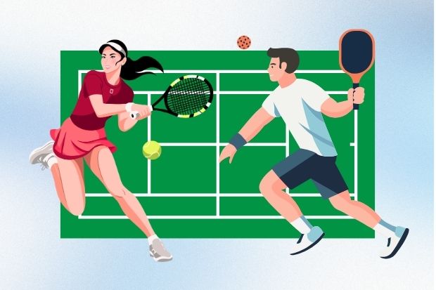 Tennis or pickleball: Which sport is better for longevity?