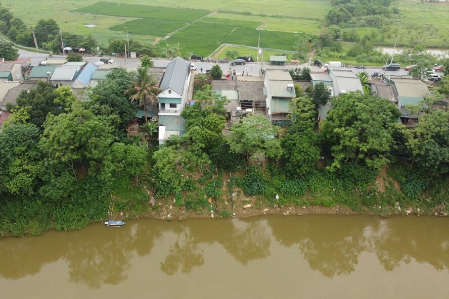 Tuyến kè dài 600m sẽ được xây dựng. Ảnh: Tô Công