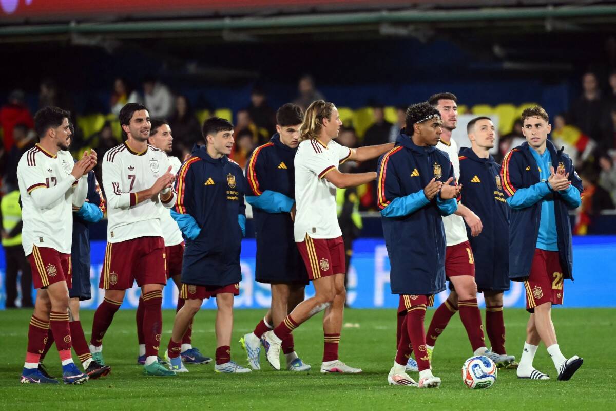 Spain possesses a squad including many top talents. Photo: AFP