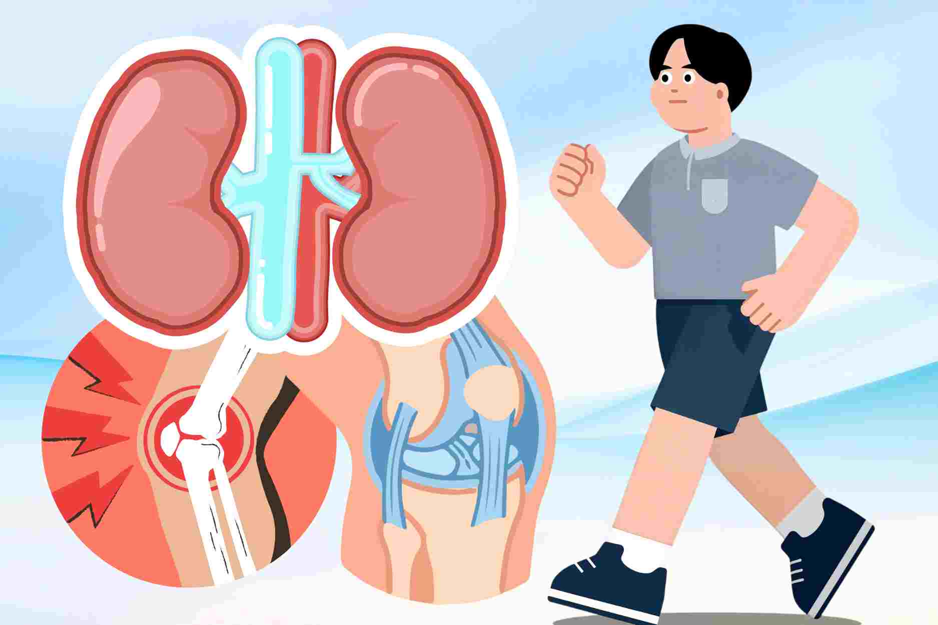 3 simple exercises to help kidney patients reduce joint pain