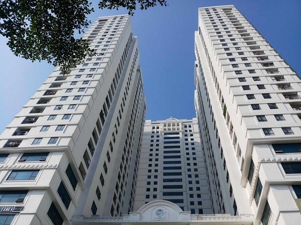 Apartment prices are recording a downward trend. Photo: Binh Nguyen