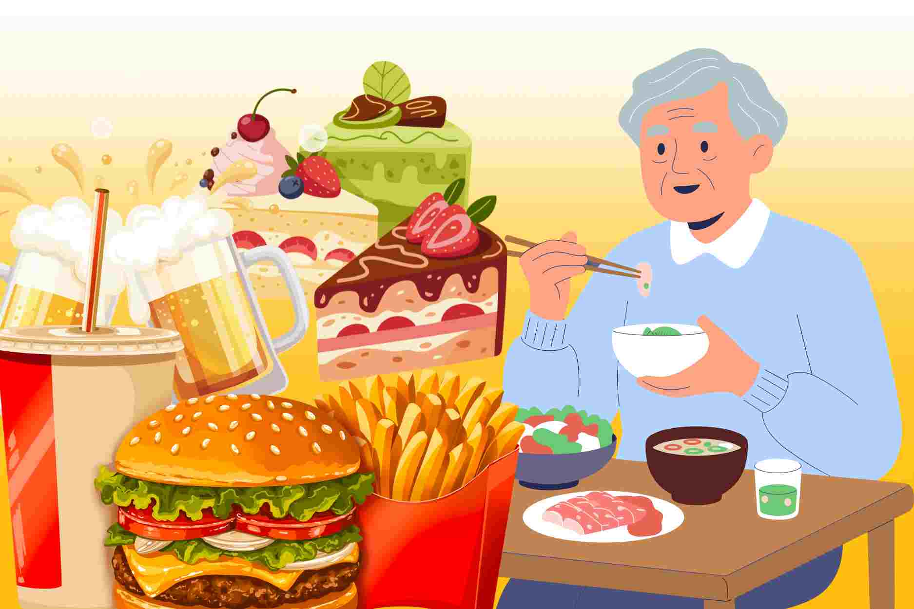 Food that the elderly should limit on hot sunny days