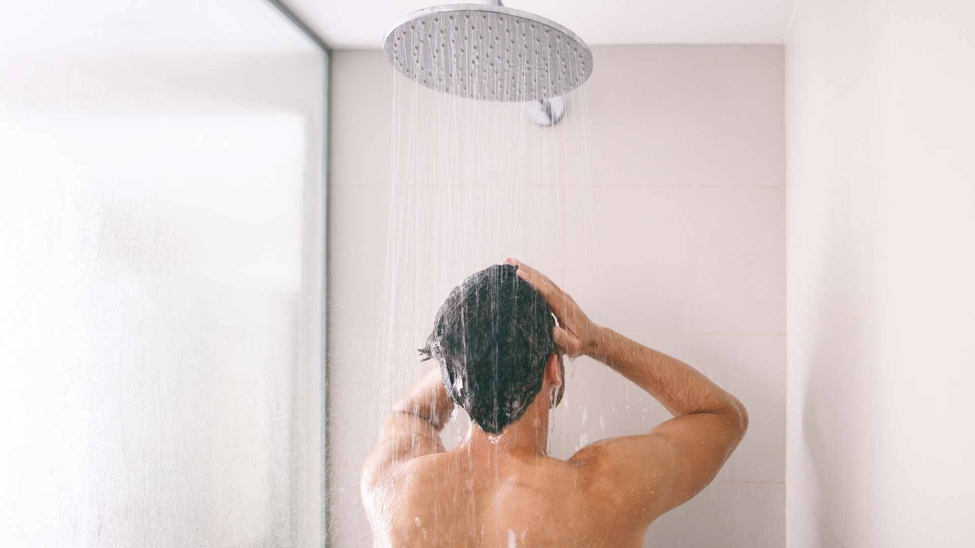 What not to do when showering on hot sunny days