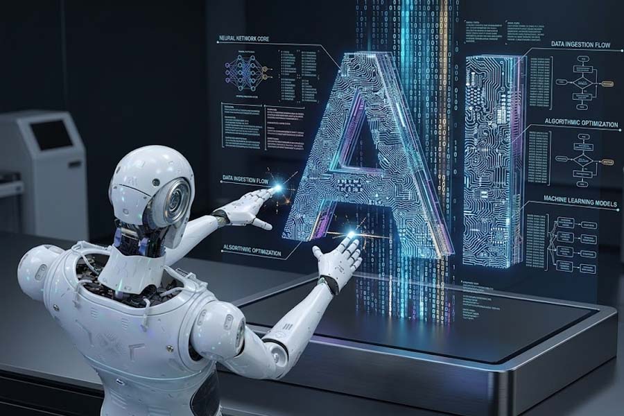 AI is showing capabilities that can lay the foundation for continuous self-improvement and development. Graphics: Cat Tien