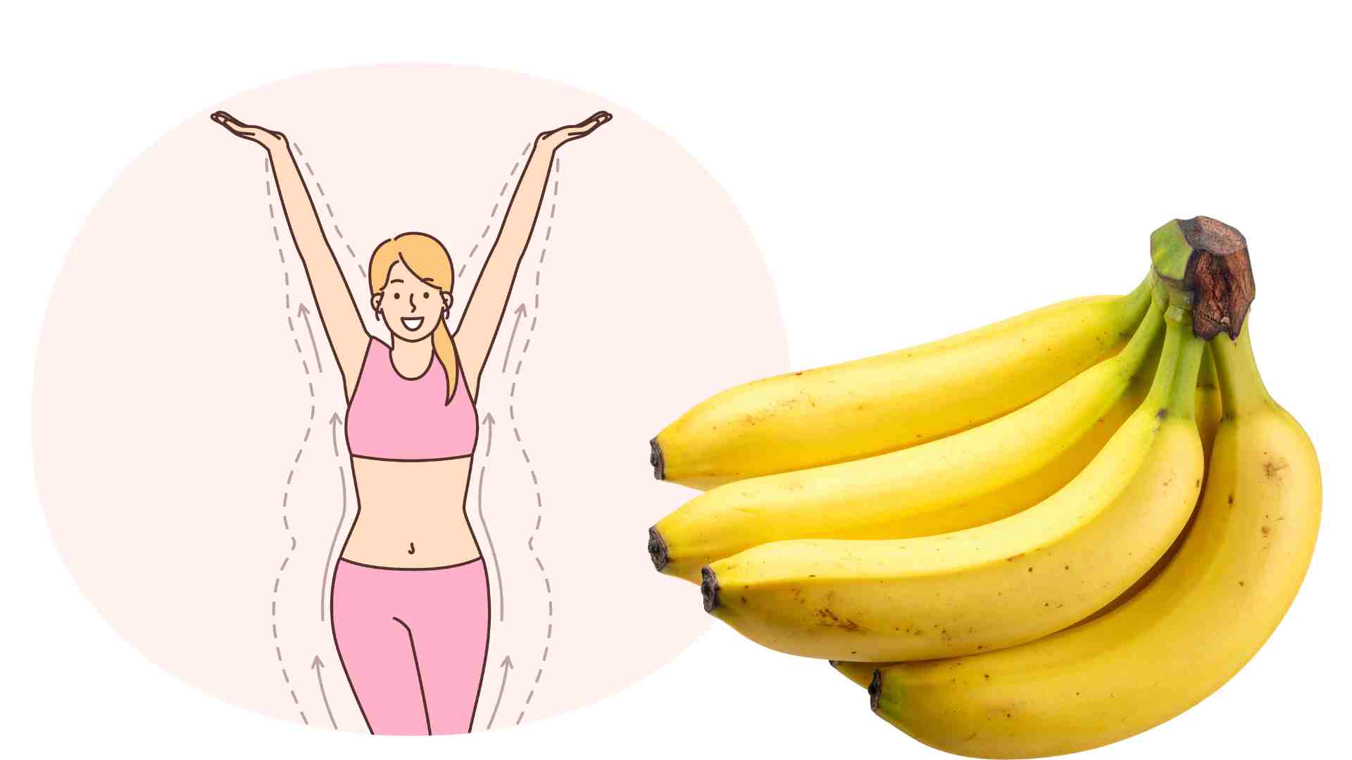 Eating bananas properly to support visceral fat control. Graphics: Ha May