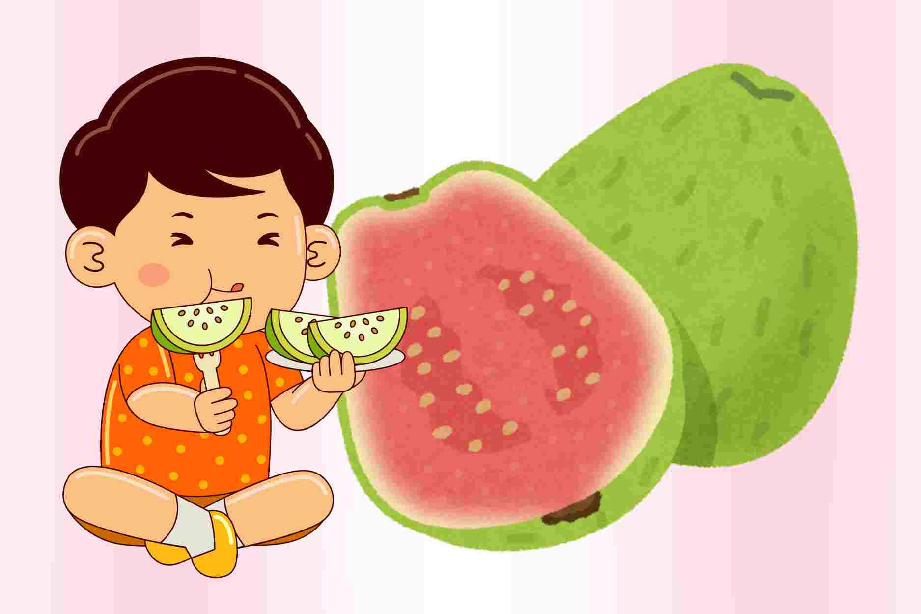 Guava guts are good but need to pay attention when eating
