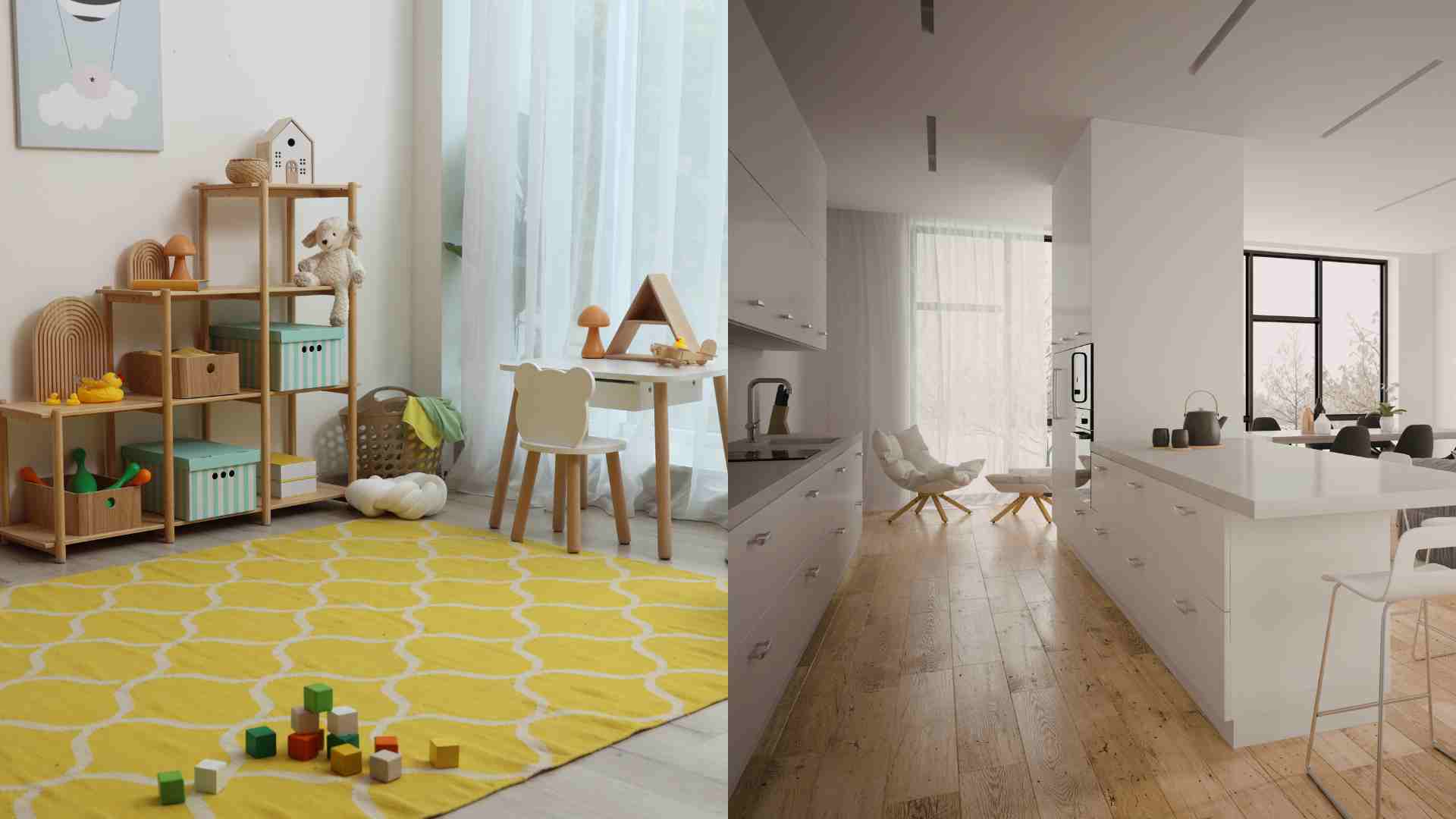 Open space design helps family members easily connect and interact with each other. Graphics: Ha May