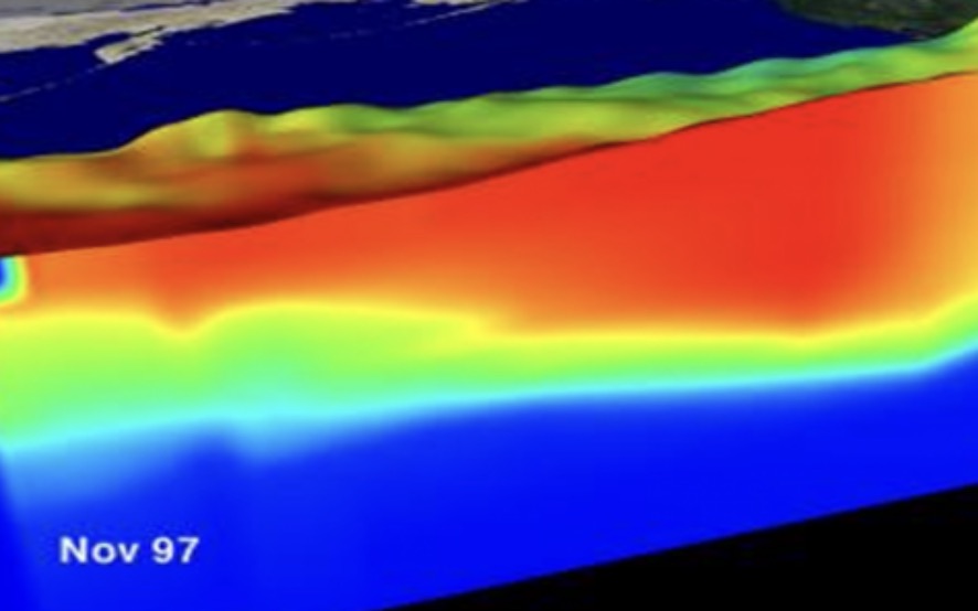 This year's El Nino will be significantly stronger than the previous two record-setting El Nino spells in the periods 1997-1998 and 2015-2016. Photo: NOAA