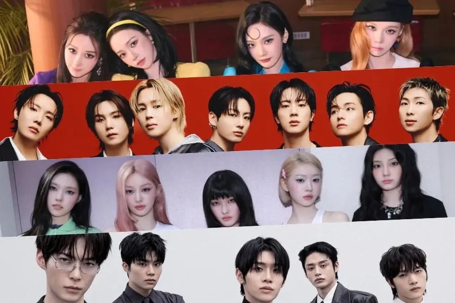 Bands with outstanding K-pop songs. Photo: Lotte.